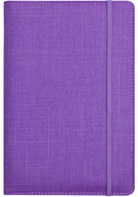 Блокнот-органайзер Memory, Фиолетовый
